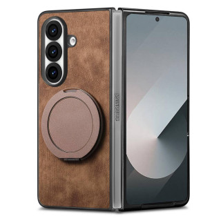 Retro Unzip skal Samsung Galaxy Z Fold 7 - Espresso Noir