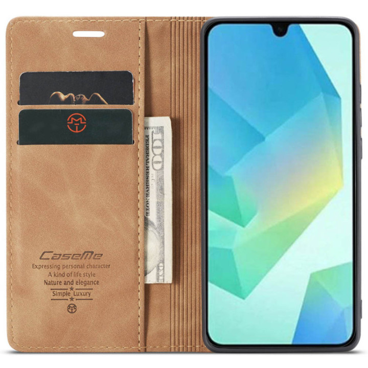 CaseMe Handyhülle 013 Samsung Galaxy A17 5G - Braun