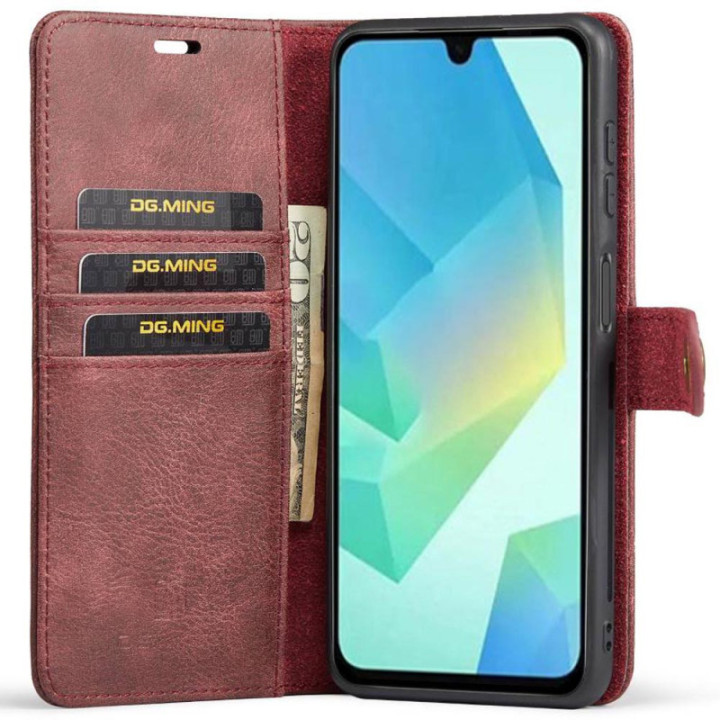 Lompakkokotelo DG-Ming 2i1 Samsung Galaxy A17 5G - Punainen