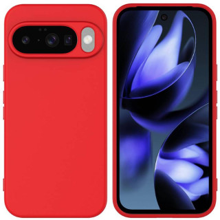 Liquid silikone cover Google Pixel 10 - Rød