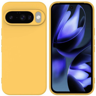 Liquid silicone case Google Pixel 10 - Yellow