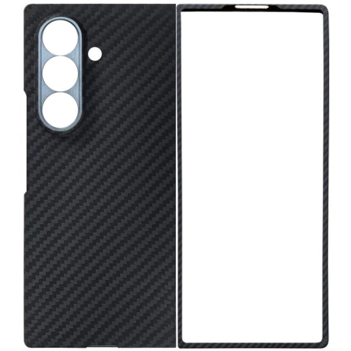 PCH 1500D Aramid karbonfiberdeksel Samsung Galaxy Z Fold 7 – Svart