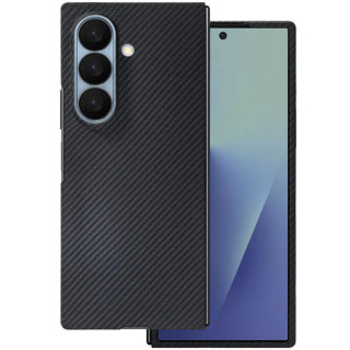PCH 600D Aramid karbonfiberdeksel Samsung Galaxy Z Fold 7 – Svart