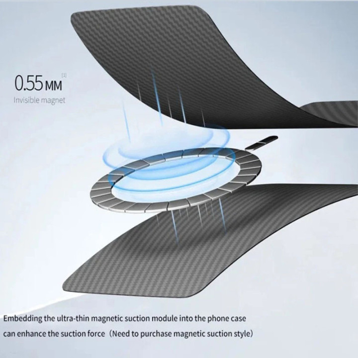 PCH 600D Aramid Kohlefaserhülle Samsung Galaxy Z Fold 7 – Schwarz