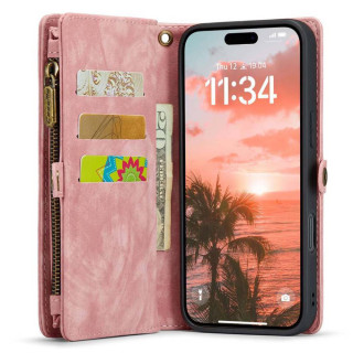CaseMe phonecase 008 8-card Apple iPhone 17 Pro - Pink