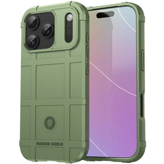 Rugged Shield kuori Apple iPhone 17 Pro Max - Army