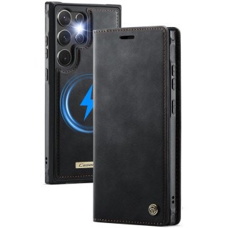 CaseMe Wallet Case C49 2in1 Samsung Galaxy S23 Ultra – Onyx black