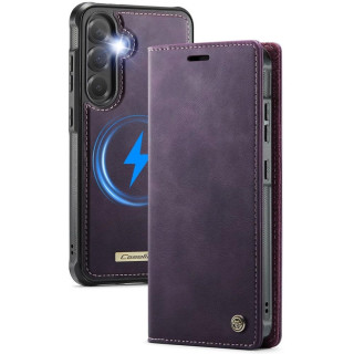 CaseMe mobilcover C49 2i1 Samsung Galaxy S24 FE – Purple pulse