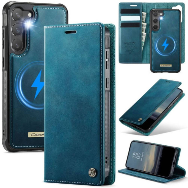 CaseMe Handyhülle C49 2in1 Samsung Galaxy S23 – Petrol