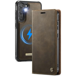 CaseMe suojakotelo C49 2in1 Samsung Galaxy S23 FE – Coffee