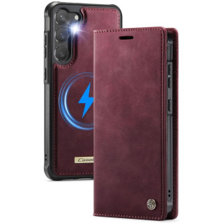 CaseMe mobilfodral C49 2i1 Samsung Galaxy S23 FE - Crimson red