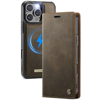 CaseMe mobilfodral C49 2i1 Apple iPhone 16 Pro - Coffee