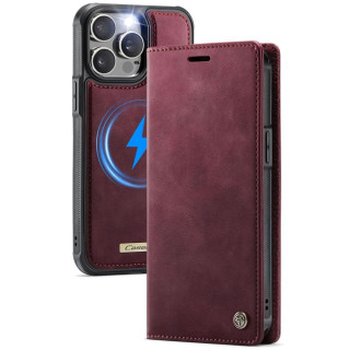 CaseMe Wallet Case C49 2in1 Apple iPhone 15 Pro Max – Crimson red