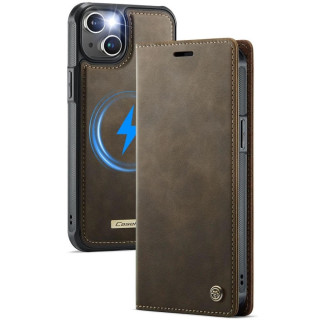 CaseMe mobildeksel C49 2i1 Apple iPhone 14 – Coffee