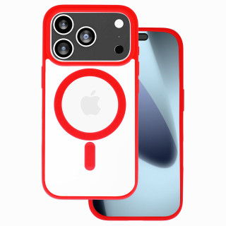 Acrylic MagSafe case Apple iPhone 17 Pro - Crimson Red