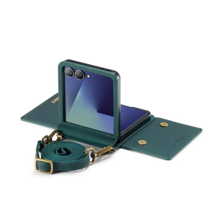 DG-Ming M2 kuori Samsung Galaxy Z Flip 7 - Petrol