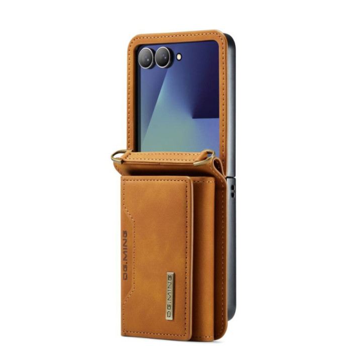 DG-Ming M2 cover Samsung Galaxy Z Flip 7 - Brun