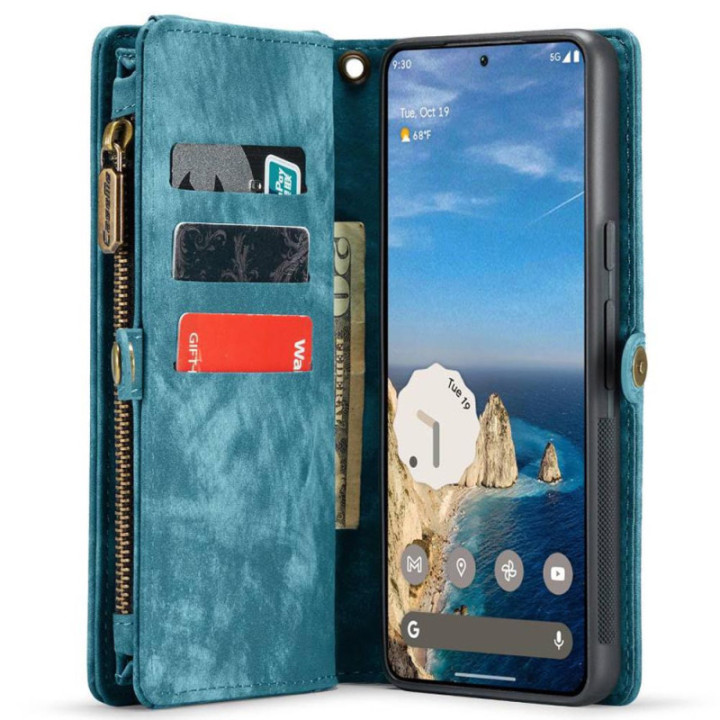 CaseMe puhelimenkotelo 008 8-kortti Google Pixel 10 Pro - Sininen