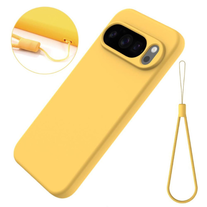 Liquid silikone cover Google Pixel 10 Pro - Gul