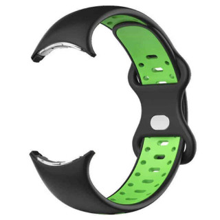 Twin watchband for Google Pixel Watch 4 (41mm) - Black lime