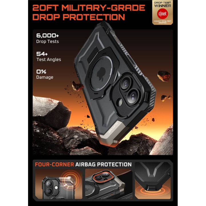 SUPCASE UB Grip Case Apple iPhone 17 - Black