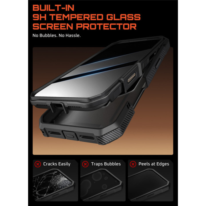 SUPCASE UB Grip Pro cover Apple iPhone 17 Pro - Black