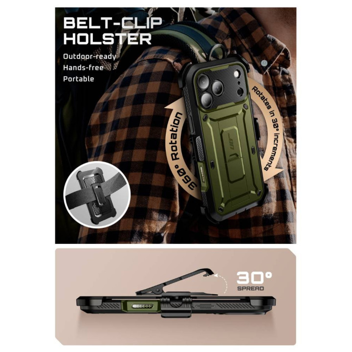SUPCASE UB Pro Hülle Apple iPhone 17 Pro Max - Guldan