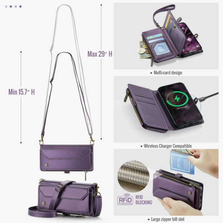 CaseMe Handyhülle C36 Apple iPhone 17 - Violett