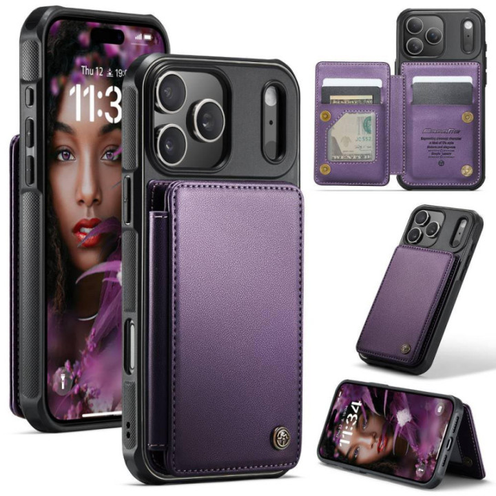 CaseMe Handyhülle C22 Apple iPhone 17 Pro - Violett