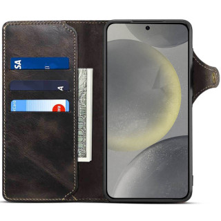 Denior Handyhülle leder Samsung Galaxy S26 Pro - Schwarz