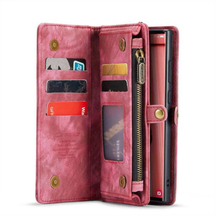 CaseMe mobilcover 008 8-kort Samsung Galaxy S26 Ultra - Rød