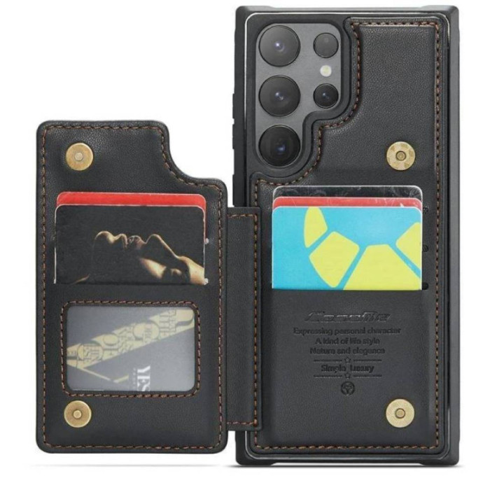 CaseMe mobilcover C22 Samsung Galaxy S26 Ultra - Sort