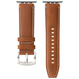 Leder Uhrarmband Apple Watch SE 2022 (44mm) – Cognac Ember