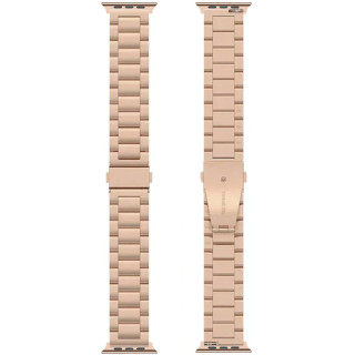 Klokkereim rustfritt stål Apple Watch 5 (40mm) - Rosè