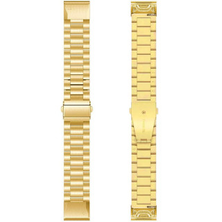 Stainless Steel Watchband Garmin Fenix 6S - Gold