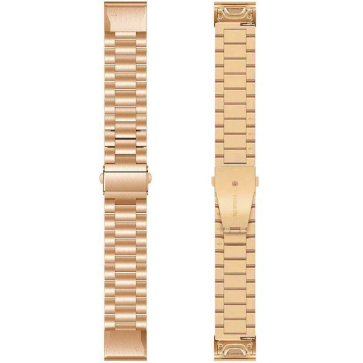 Stainless steel Watchband GARMIN Forerunner 945 - Rosè
