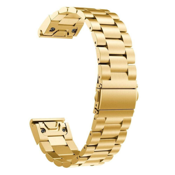 Stainless Steel Watchband Garmin Epix (47mm) - Gold