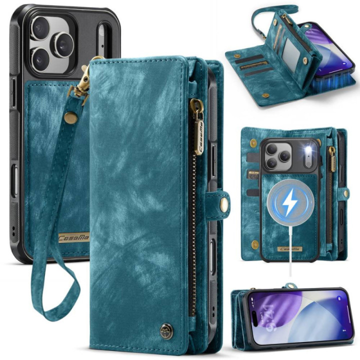 CaseMe phonecase 008 8-card Apple iPhone 17 Pro Max - Blue