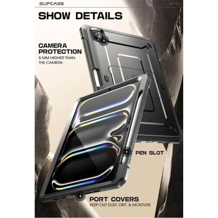 SUPCASE UB Pro Case Apple iPad Pro 11 (2025) - Black