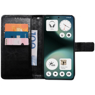 Handyhülle 3-Karten Nothing Phone 3a Lite - Schwarz