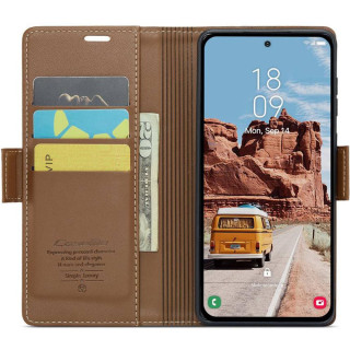 CaseMe Handyhülle 023 Samsung Galaxy A17 5G - Braun