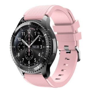 Silikon Sport Armband Samsung Gear S3 Frontier - S3 Classic (ljusrosa)