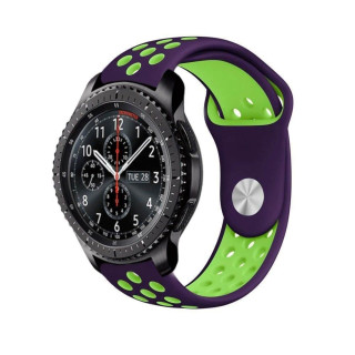 EBN Sport Armband Samsung Gear S3 Lila-Grön klockarmband