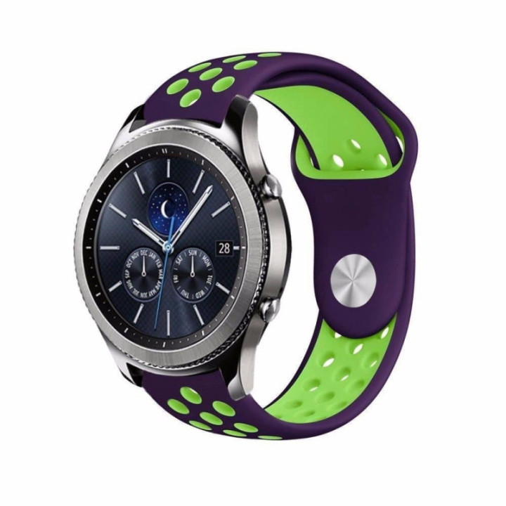 EBN Sport -rannekoru Samsung Gear S3 Violettivihreä kellorannekoru