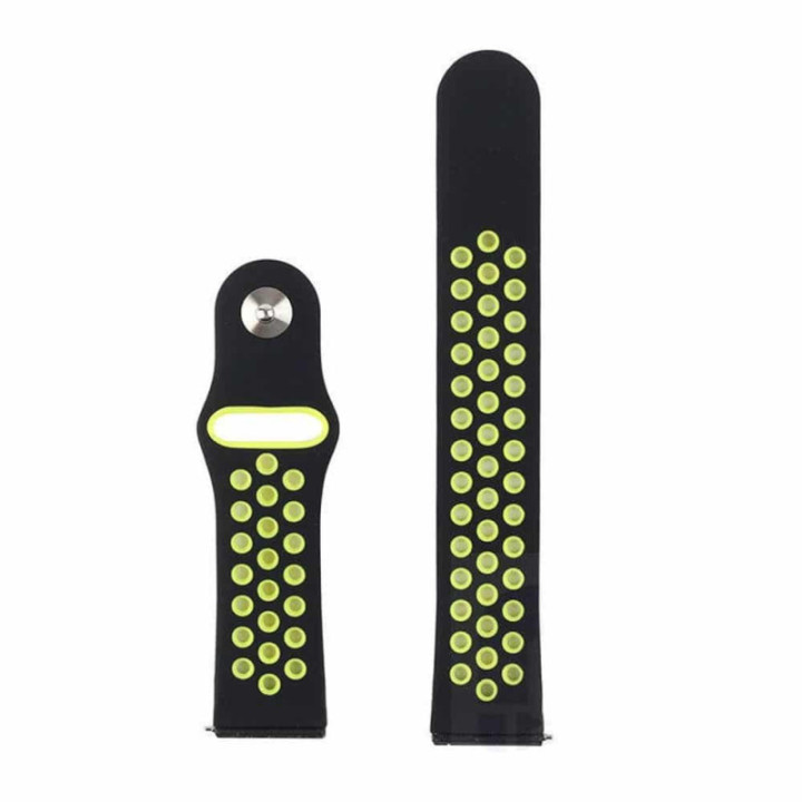 EBN Sport Armband Samsung Gear S3 Svart-Gul