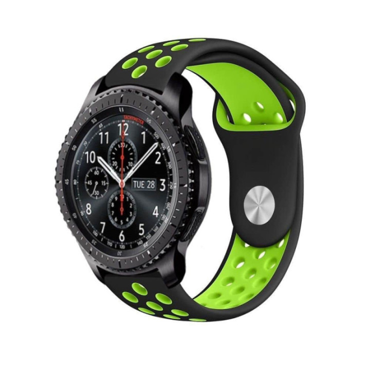 EBN Sport Armband Samsung Gear S3 Sv-Grön