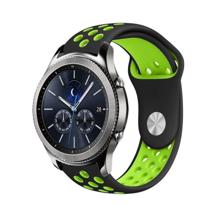 EBN Sport Armband Samsung Gear S3 Sv-Grön