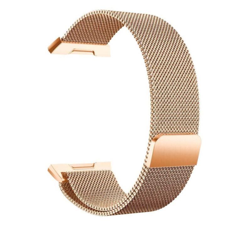 Milanese RSF stål Armband Fitbit Ionic - Rosè
