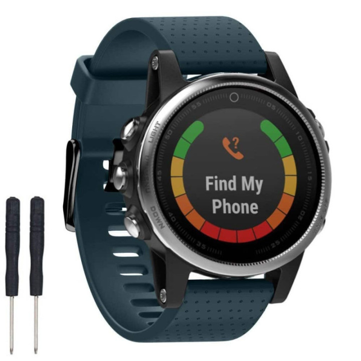 Sport Armband Garmin Fenix 5S - Gråblå