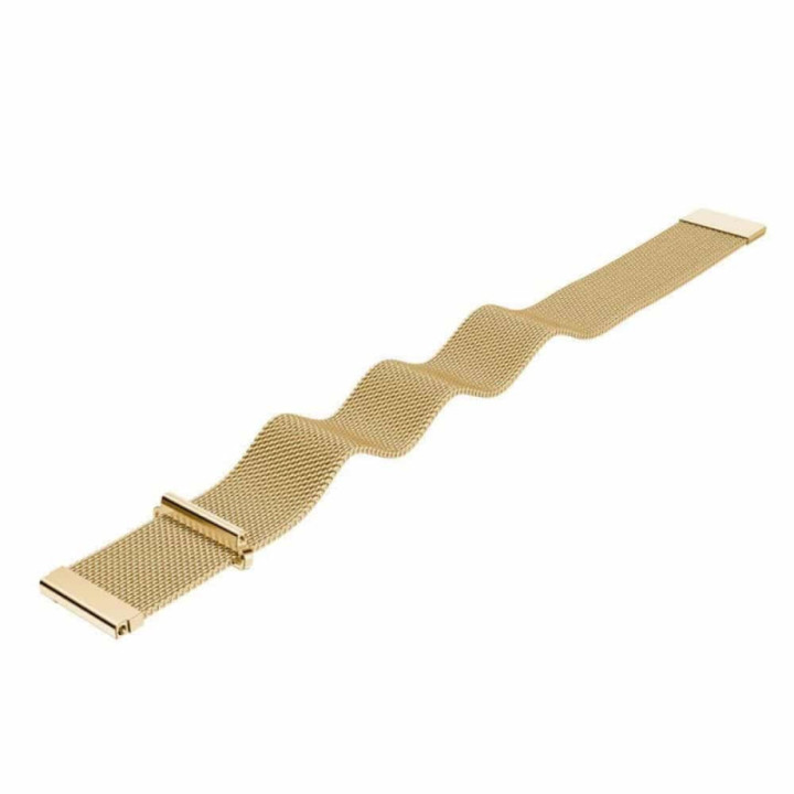 Guld Armband Milanese magnetic Samsung Gear S3 Frontier - S3 Classic